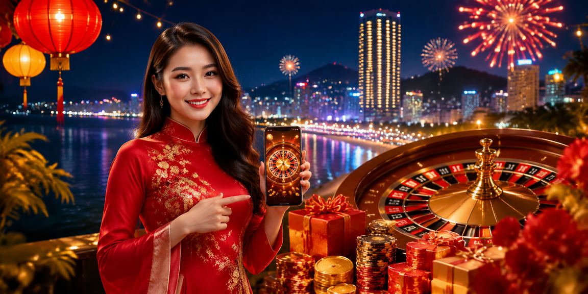 Bàn roulette đậm chất Việt Nam tại Quy Nhơn